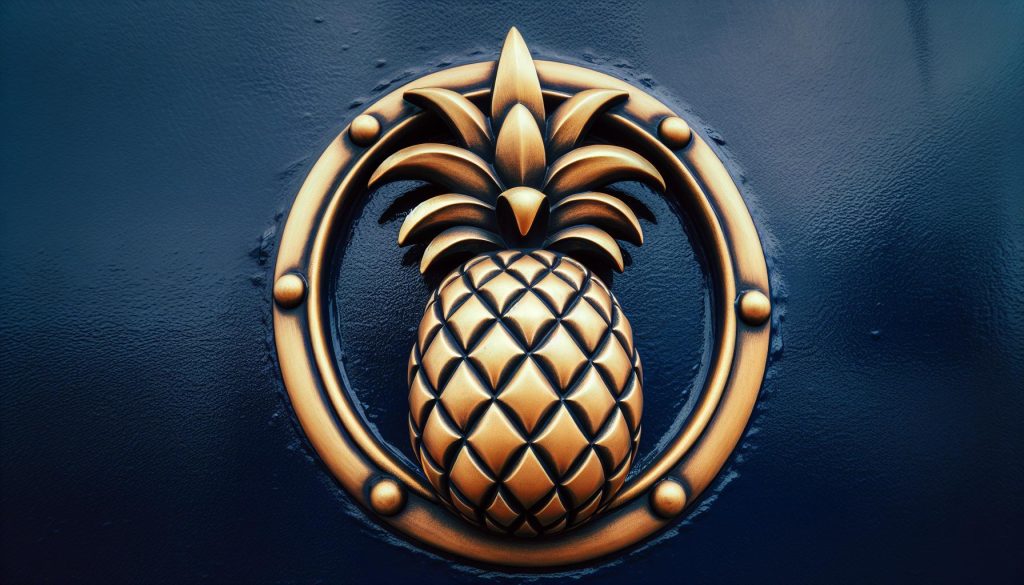 Pineapple on Cruise Ship Door Navigating Cruise Ship Secrets Cruise