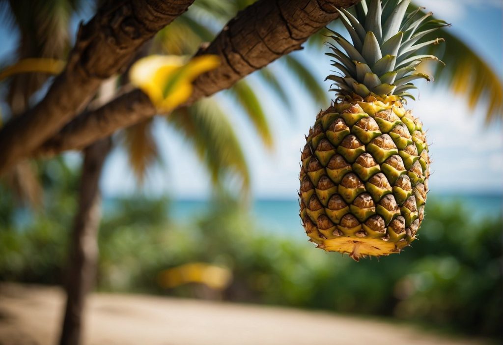 Pineapple Swinging Whimsical Trend in Fruit Play Cruise Tips For