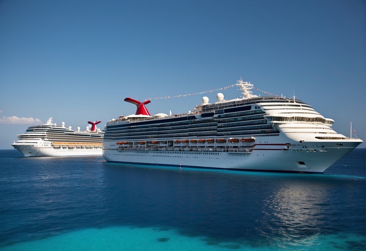 Carnival Cruise Ships by Size